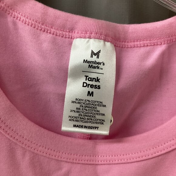 Member's Mark‎ Women's Elastic Drawstring Sleeveless Tank Dress - Picture 3 of 7